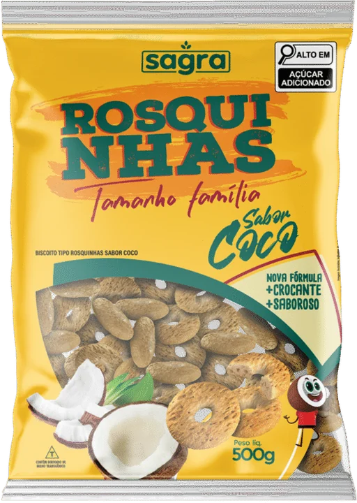 Embalagem de Rosca Coco Familiar